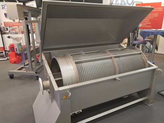 Feine Rückstand-Abbau-Ausrüstungs-Trommel-Mikrofilter-Nahrungsmittelgrad mit Polierungssystem