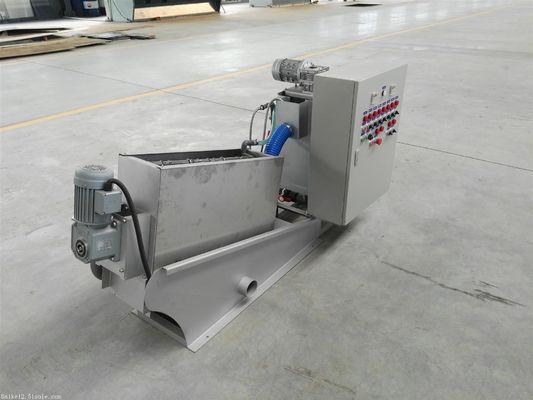 100mm Staplungsschrauben-Schlamm-Entwässerungsmaschinen-industrieller Grad