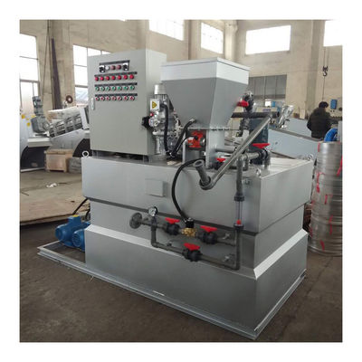 Pulver-flüssiges Polymer-chemische Dosierungssystem-automatische Abwasseraufbereitungs-Selbstschwerkraft