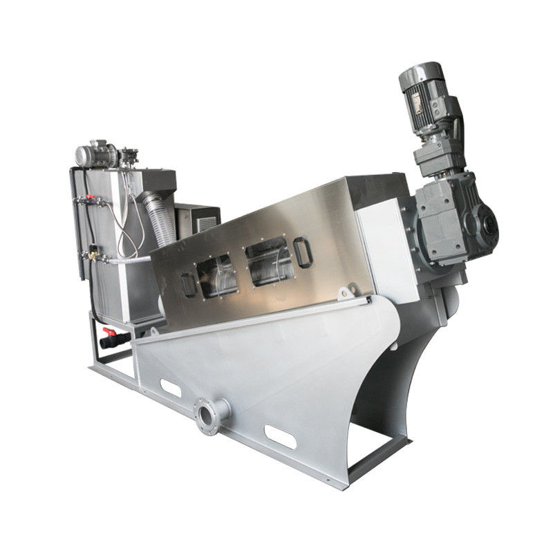 Spiralförmiger Schlamm des Edelstahl-304, der Maschinen-Spindelpresse-industrielles automatisches entwässert