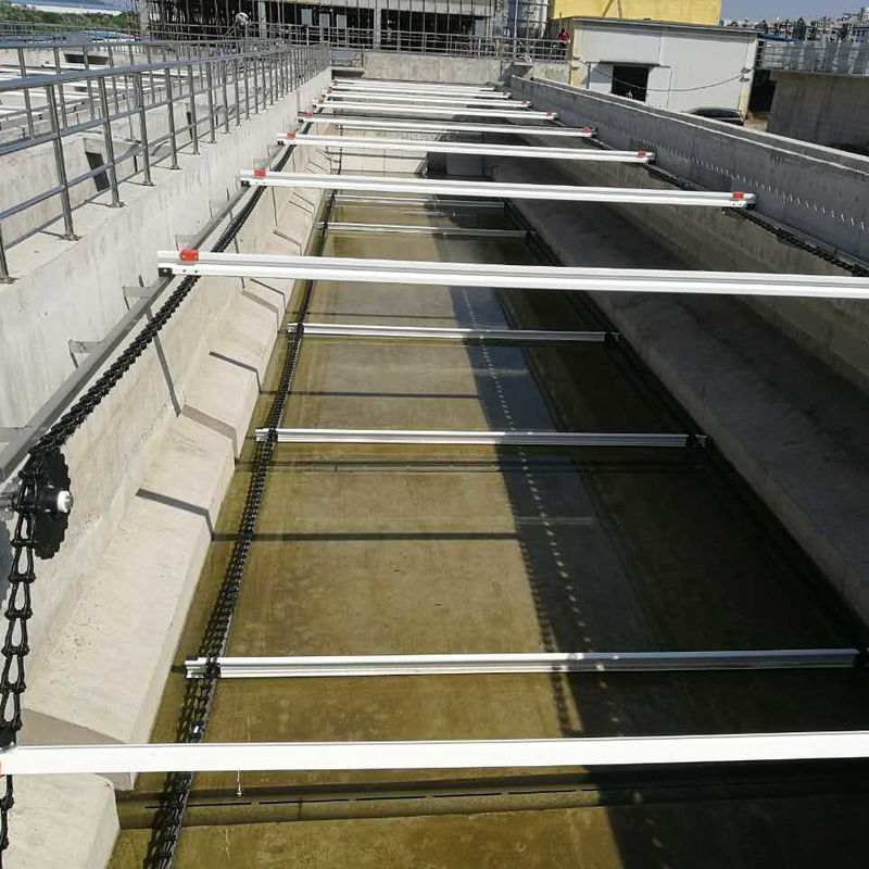 4.5m reisendes Brücken-Schlamm-Schaber-nicht metallisches Pütting-Abfallmaterial