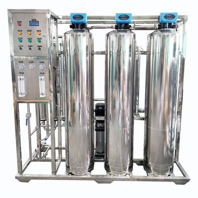 Automatische deionisierte RO-Reinwasser-Reinigungsapparat-weiches Wasser-Ausrüstung 500l/H Wasserbehandlungsausrüstung