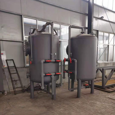 Automatisches Kohlenstoffstahl-Quarz-Sandfilter-Aktivkohle-Mangan-flacher Sand