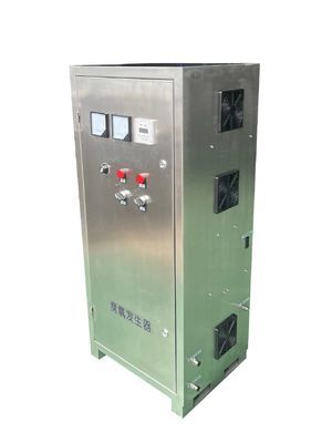 Quell-Ozon-Generator-wassergekühlte Ozon-Ausrüstung industrielles 10g 100g der Luft-304SS