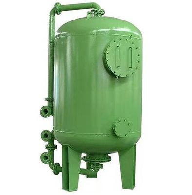 SS-Quarz-Sandfilter-automatische Aktivkohle-flaches Mangan-Sand-Multimedia