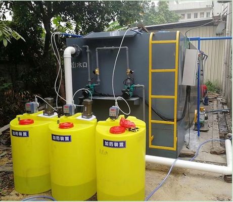 Verzögert abfallende Auflösung PET 1000L/H Pac-Pam Flocculant Automatic Dosing Machine