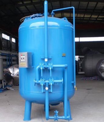 30m3/H Kohlenstoffstahl-Aktivkohle-Filter-Fluss-Grundwasser-filtern flache Sand-Multimedia