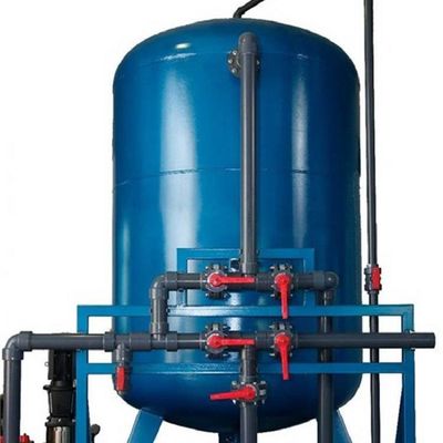 30m3/H Kohlenstoffstahl-Aktivkohle-Filter-Fluss-Grundwasser-filtern flache Sand-Multimedia