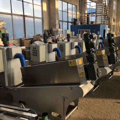 50m3/H Spindelpresse-Schlamm-Entwässerungsmaschine für Chemiefabrik