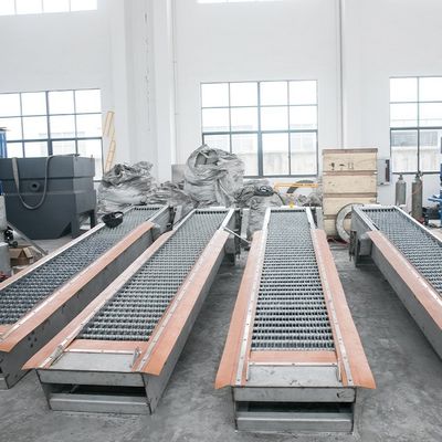 Edelstahl-Drehzahn-Eggen-Grill-Abwasseraufbereitungs-Ausrüstung