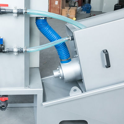 Spiralschneckenpresse Schlammentwässerungsmaschine Material SS 304