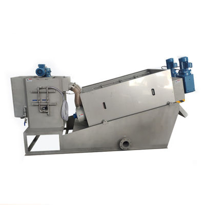 Mobile Schneckenschlamm-Entwässerungsmaschine Automatische Schneckenpresse