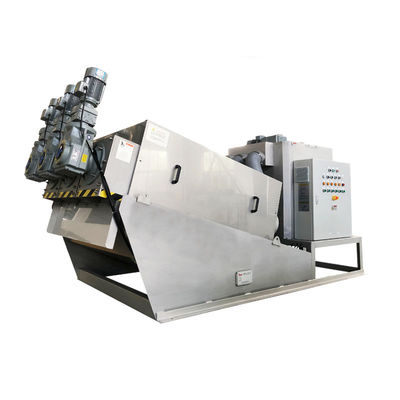 Mobile Schneckenschlamm-Entwässerungsmaschine Automatische Schneckenpresse