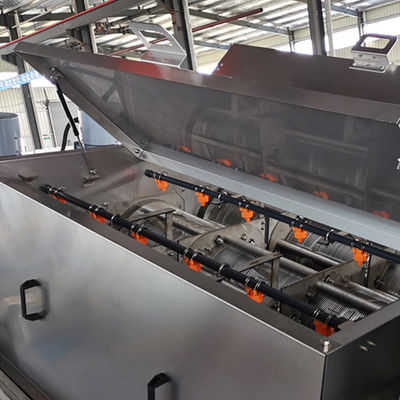 Spindelpresse-Schlamm-Entwässerungsausrüstungs-automatische spiralförmige Entwässerungsmaschine