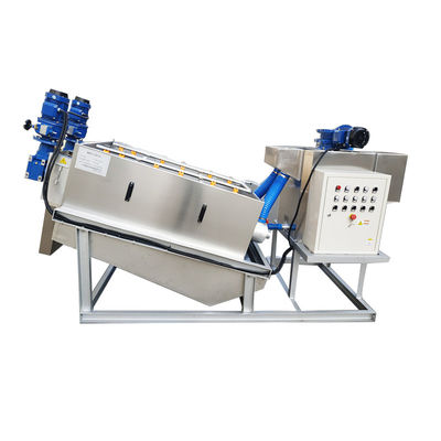Spiralförmiger Schlamm-Entwässerungsmaschine für Ausscheidungs-Urin-Edelstahl-spiralförmige Spindelpresse