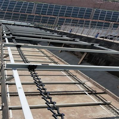 Nicht metallische Kettenschlamm-Schaber-Ausrüstung 0.37kw für städtisches Klärwerk