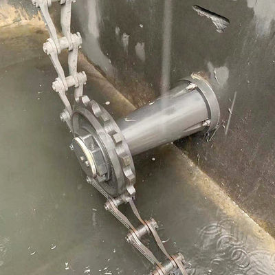Nicht metallische Kettenschlamm-Schaber-Ausrüstung 0.37kw für städtisches Klärwerk