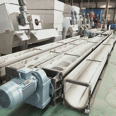 304 Edelstahl U-förmige Länge der Shaftless-Schneckenförderer-Maschine 1~20m