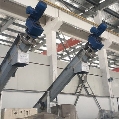 Kohle des Zement-304/316SS konkretes Korn-gewundenen Schneckenförderer 1.5-5.5kw kalken