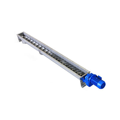 Nut-Schlamm-Schrauben-Bandförderer 30t/H tragbarer geneigter SS Schneckenförderer-U