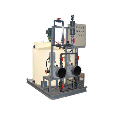 Energiesparendes PET 2000L/H Gerinnungsmittel, das System für verteilenden Kühlwasser-Stabilisator dosiert