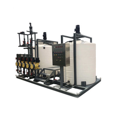 Energiesparendes PET 2000L/H Gerinnungsmittel, das System für verteilenden Kühlwasser-Stabilisator dosiert
