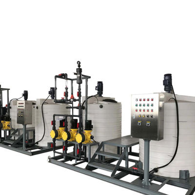 Energiesparendes PET 2000L/H Gerinnungsmittel, das System für verteilenden Kühlwasser-Stabilisator dosiert