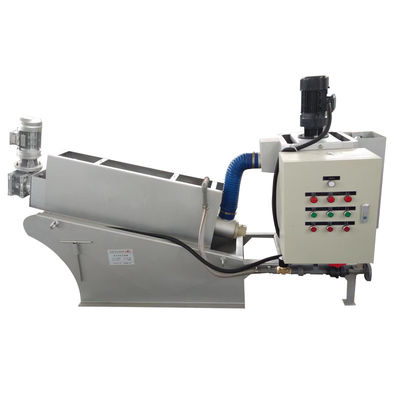 7.5m3/ H automatisierte Spindelpresse-Schlamm-Entwässerungsmaschine 50HZ 60HZ