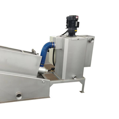 Abwasserbehandlungs-Schlamm-Entwässerungsmaschinen-multi Spindelpresse 1-2500kgs/H