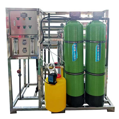 Umkehr-Osmose-Wasseraufbereitungs-Systemanlagen ISO9001 500lph für das Trinken