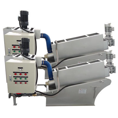MASCHINEN-Schlamm-Behandlungs-Maschine 1-500m3/H SS304 Spindelpresse Slduge Entwässerungs