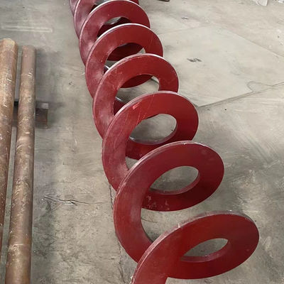Edelstahl-Spiralen-Förderer 50m3/H Kohlenstoffstahl Shaftless Schneckenförderer automatisierter