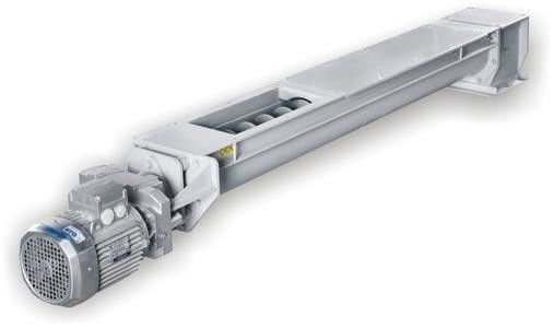 Zink-weißer Schrauben-Bandförderer, 250mm Silo-Schneckenförderer