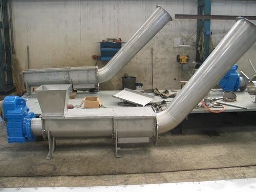 6.5m3/h Spindelpresse-System für Abwasserbehandlungs-Wellen-Art
