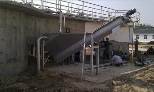 350mm Grit Separator Wastewater, 0.55Kw Wirbelsturm Grit Separator