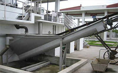 350mm Grit Separator Wastewater, 0.55Kw Wirbelsturm Grit Separator