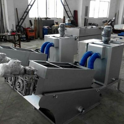 4.5m3/h Spindelpresse-Schlamm-Entwässerungsmaschine, chemischer Schlamm-Entwässerungsausrüstung