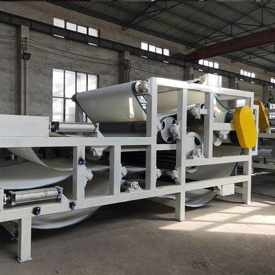 Schrauben-Quetscher-Schlamm-Presse-Maschine, 1.2m3/h verschlammen Entwässerungsgurt-Presse