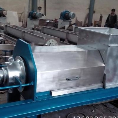 Abwasserbehandlungs-Spindelpresse-System-Wellen-Art Gurt-Presse, die 6.5m3/H entwässert