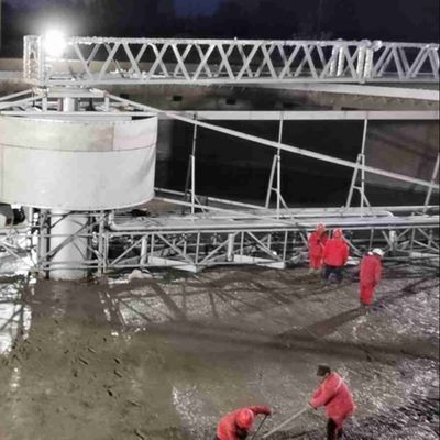 Doppeltes Rohr-reisender Brücken-Schlamm-Schaber benutzt für Klärwerk