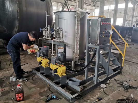 Städtischer automatischer Kohlenstoffstahl der Dosiermaschine-4000L/h