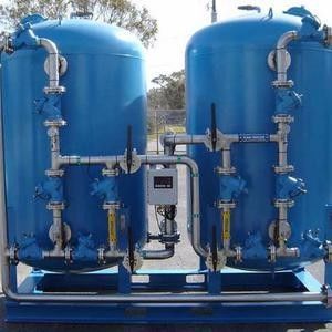 Chemischer Abwasserbehandlungs-Behälter, blaue Abwasserbehandlungs-Ausrüstung