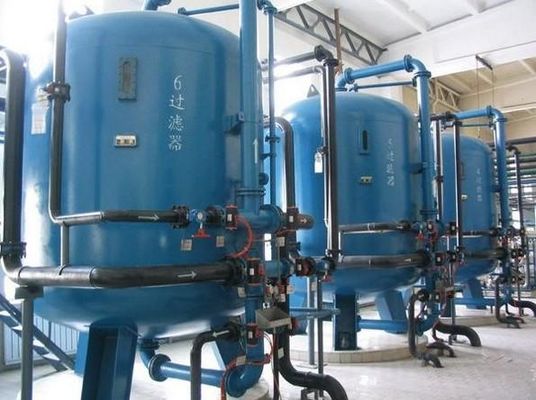 Chemischer Abwasserbehandlungs-Behälter, blaue Abwasserbehandlungs-Ausrüstung