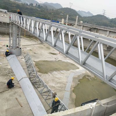 Halbbrücke-Schlamm-Schaber-System mit Sekundärsedimentationsbecken