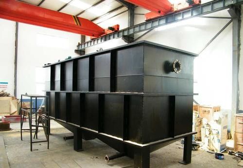 Automatischer Valveless Filter der Schwerkraft-SS304, quadratisches Abwasserbehandlungs-Gerät