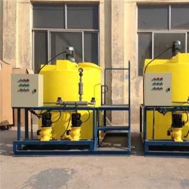 Gelbe automatische Dosiermaschine, chemische Dosiereinheit 1000L/h