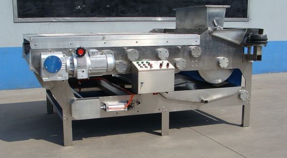 Abwasserbehandlungs-Spindelpresse-System-Wellen-Art Gurt-Presse, die 6.5m3/H entwässert